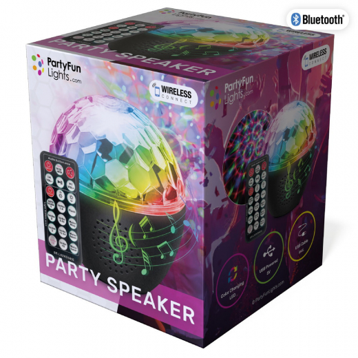 PFL Party Speaker with Projector Light Effects i gruppen Nyheter hos Spelexperten (86479)